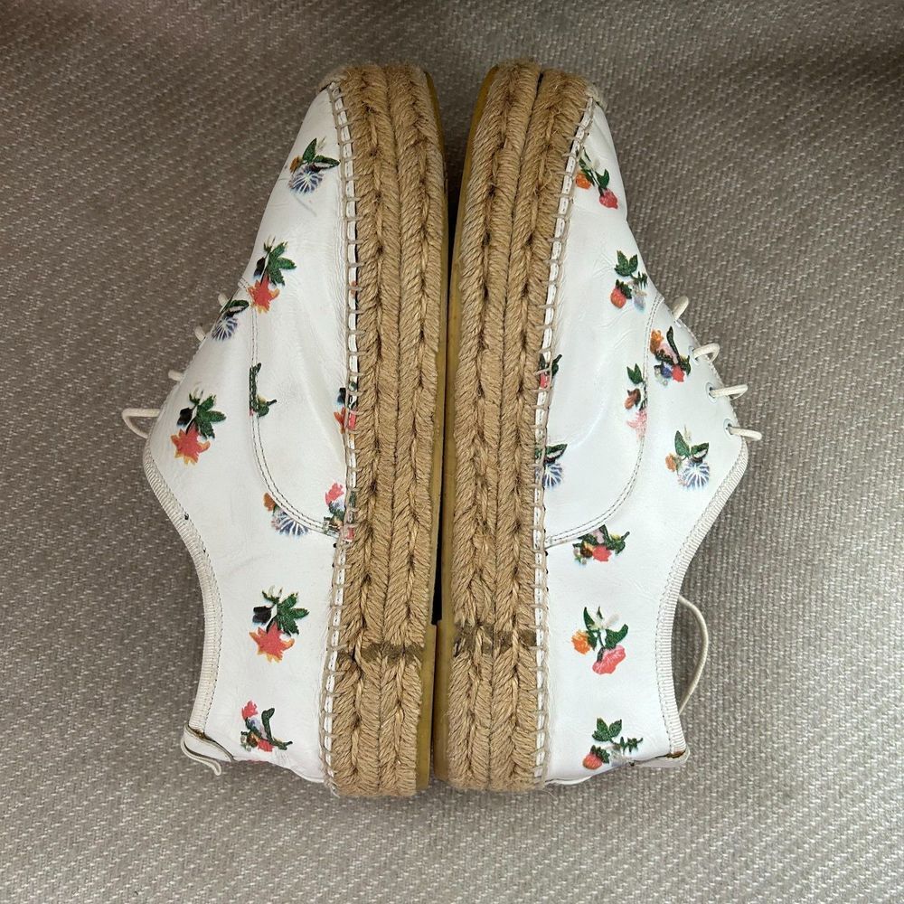 Yves Saint Laurent Prairie Floral Espadrille Sneakers - Picture 7 of 11
